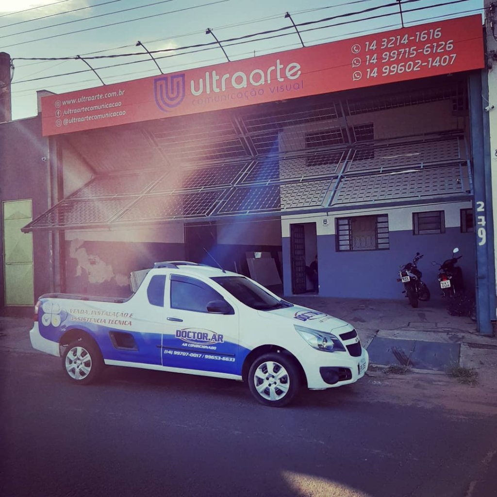 Envelopamento de Veículos — trabalho 2 da Ultra Arte